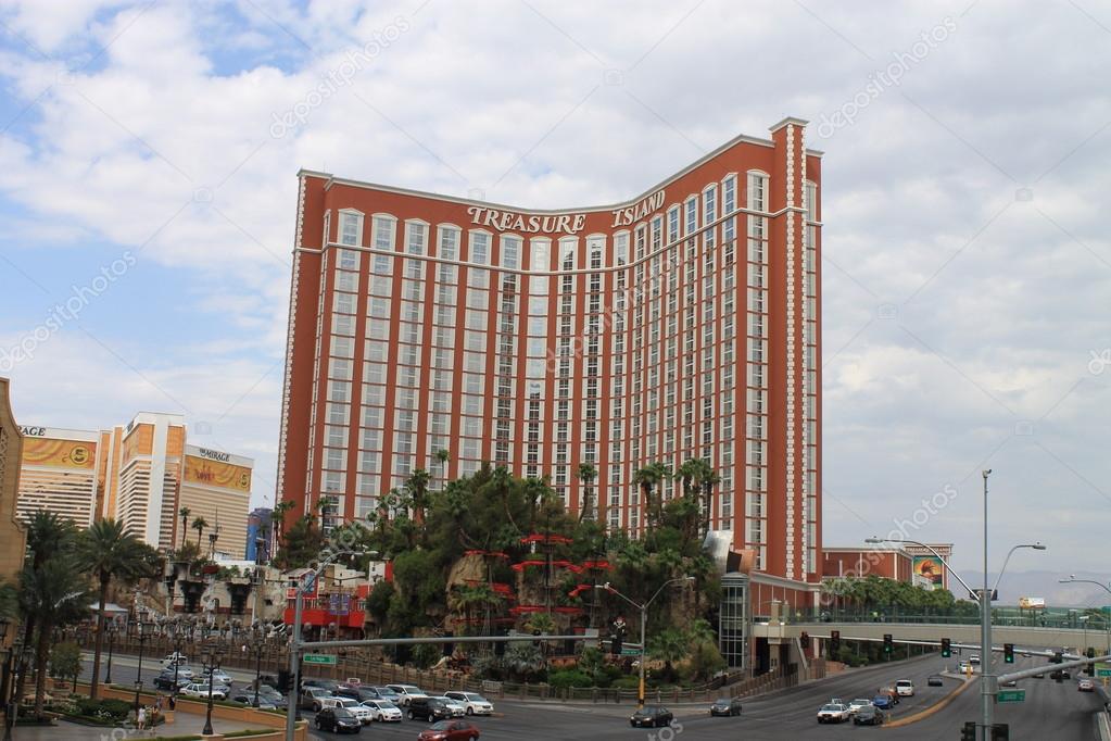 Las Vegas Treasure Island Hotel Stock Editorial Photo
