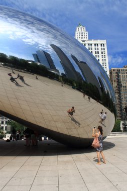 Chicago Cloud Gate heykel