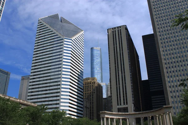 Wieżowce w Chicago — Zdjęcie stockowe