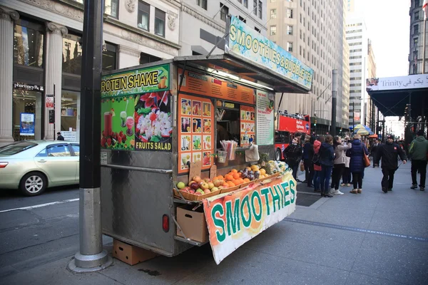 New Yorker Straßenhändler — Stockfoto