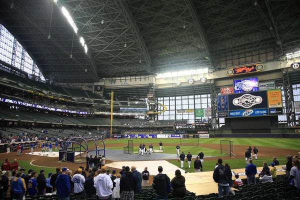 Miller park - milwaukee Brewerlar — Stok fotoğraf