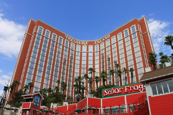 Hotel Treasure Island de las Vegas — Foto de Stock