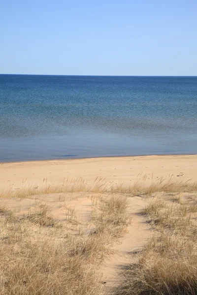 Plaży jeziora superior — Zdjęcie stockowe