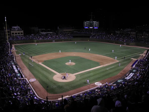 Γήπεδο Wrigley field - cubs του Σικάγου — Φωτογραφία Αρχείου