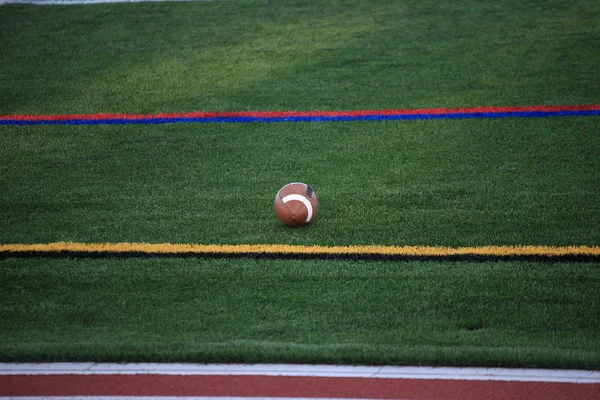 Fotbal a ústraní — Stock fotografie