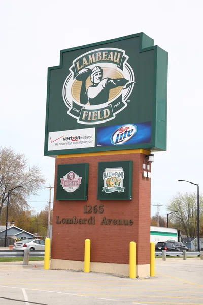 Lambeau Field - Green Bay Packers — Zdjęcie stockowe