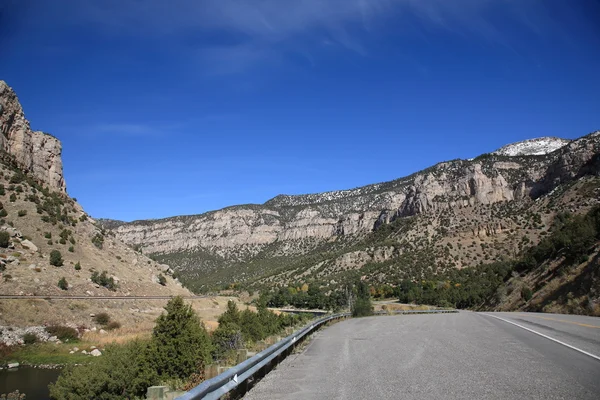 Wyoming horský průsmyk — Stock fotografie