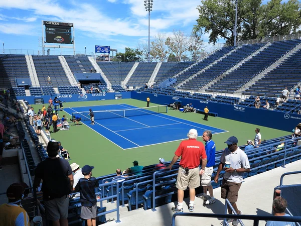 (Inggris) US Open Tennis - Grandstand Court — Stok Foto