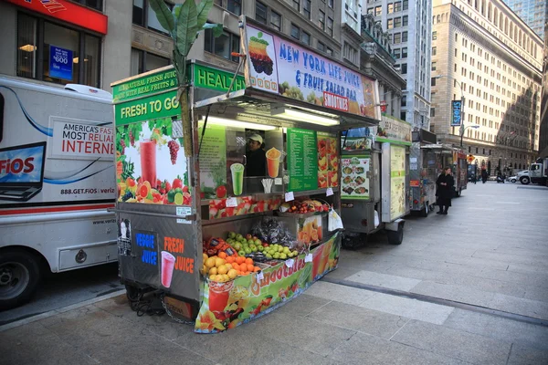 New Yorker Stadtverkäufer — Stockfoto