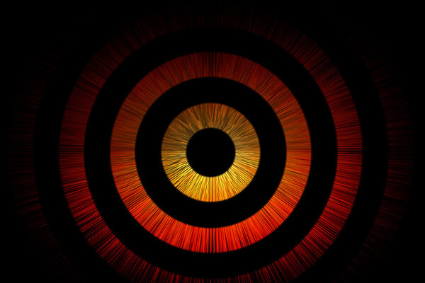 Abstract bullseye background