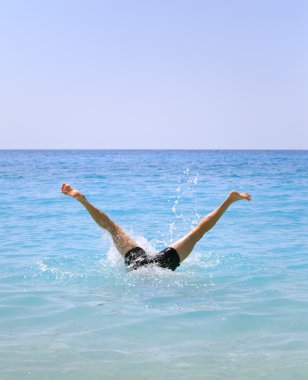 Komik yaz tatil kavramı