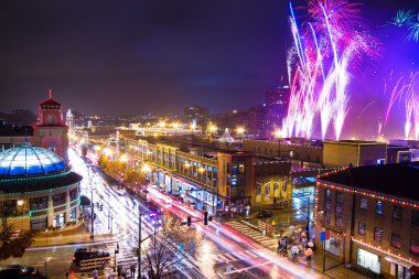 Kansas City Plaza aydınlatma kutlama