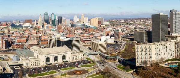 Panoramiczny z Kansas City — Zdjęcie stockowe