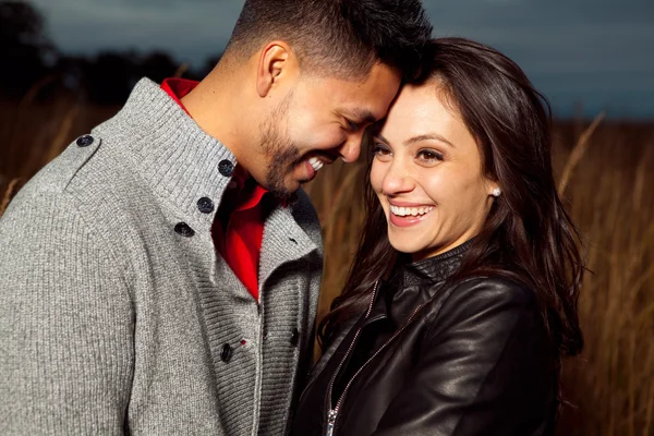 Casal feliz no amor. — Fotografia de Stock