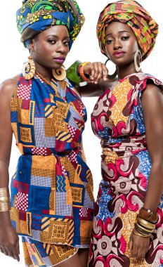 Güzel Afrika moda modelleri.