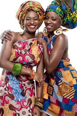 Güzel Afrika moda modelleri.
