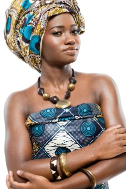 Afrikalı model.