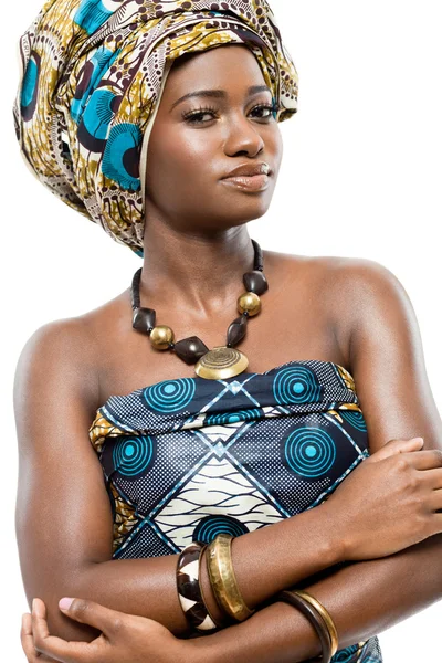 Modèle de mode africain. — Photo