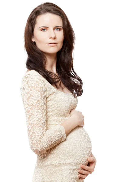 Beautiful pregnant woman. — Stock Photo, Image