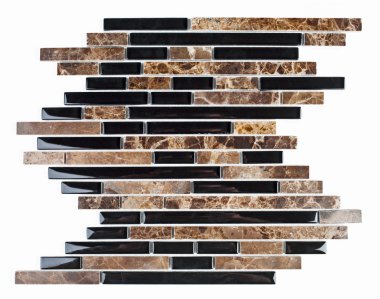 Doğal mermer ve granit Mozaik çini.