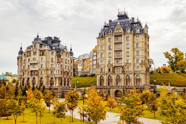 Vackra hus i kazan — Stockfoto