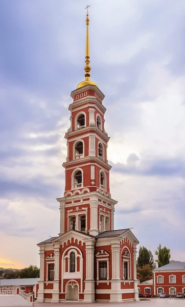 Bell tower in saratov — Stock Photo, Image