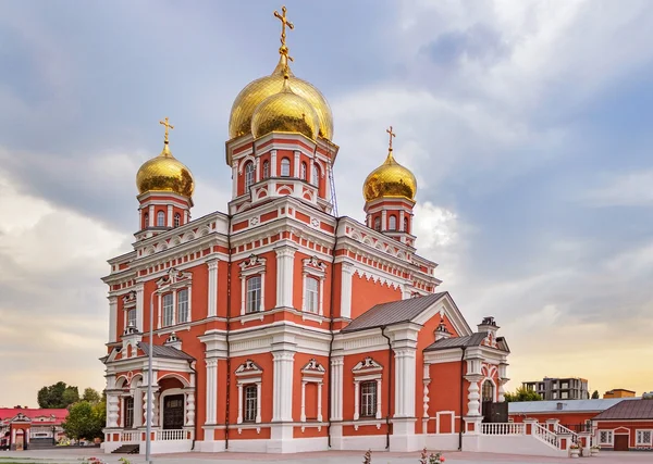 Church of intercession in saratov — Stock Photo, Image