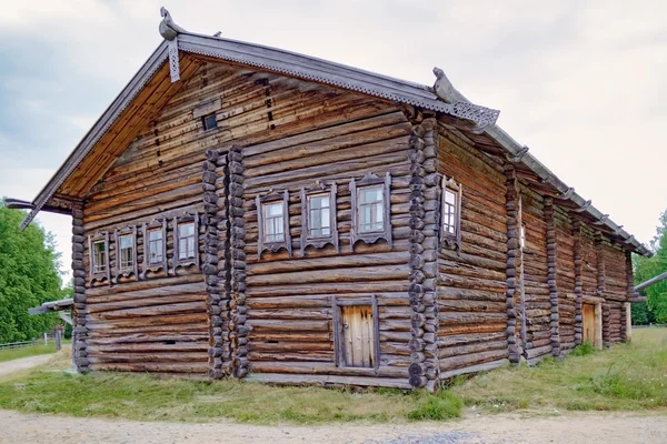 Trähus — Stockfoto