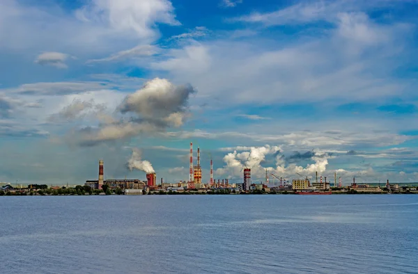 Factory complex in Berezniki — Stock Photo, Image