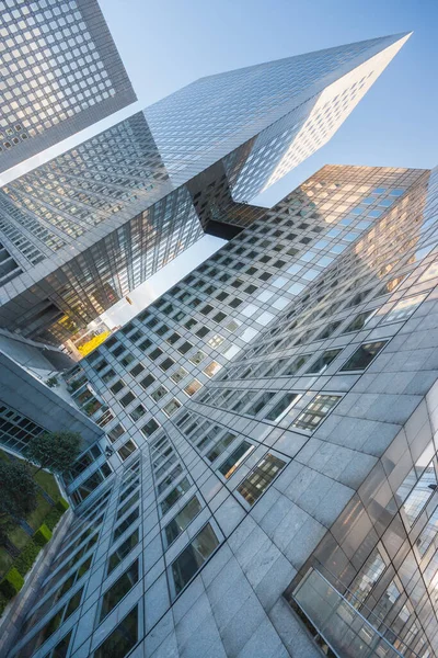 The modern skyscrapers of La Defense business district — Stock Photo, Image