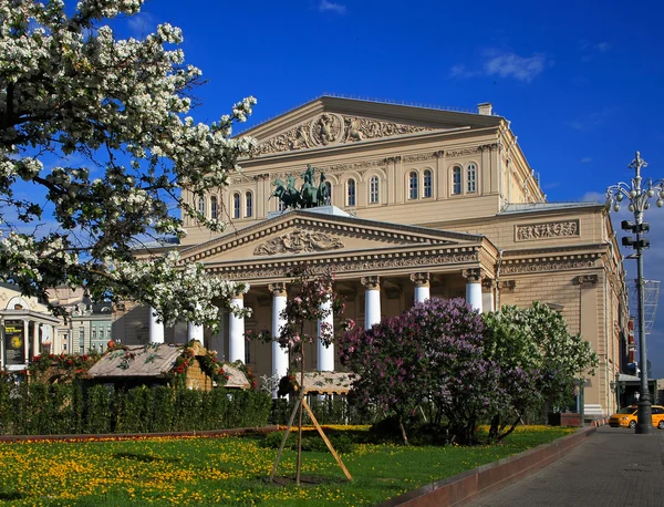 Великого театру в Москві — стокове фото