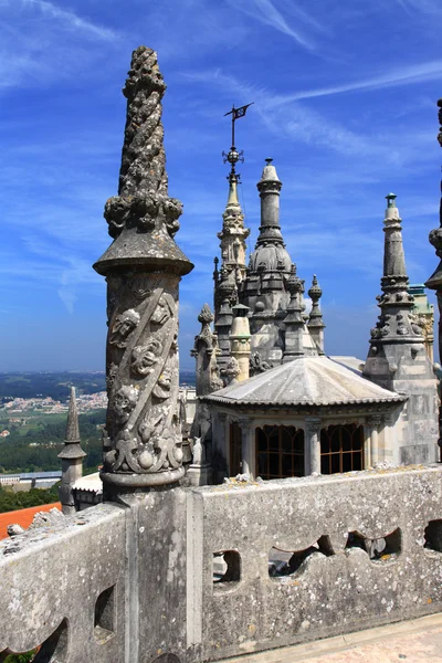 Telhado Palácio da Regaleira — Fotografia de Stock