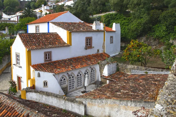 House in the old town of Obidos — Stock fotografie