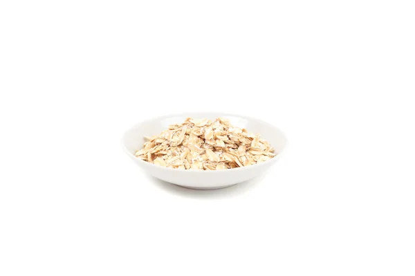 Plate of oats — Stock Photo, Image