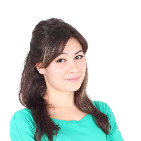 Asiatische Mädchen lächelnd — Stockfoto