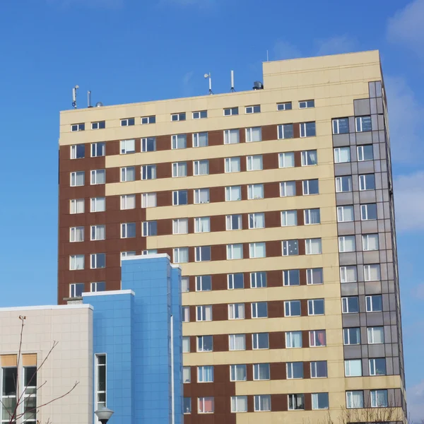 Ziegelbau Nahaufnahme — Stockfoto