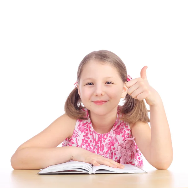 Schattig klein meisje — Stockfoto