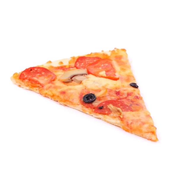 Scheibe Pizza — Stockfoto