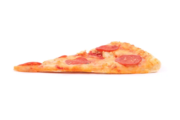 Egy szelet pizza. — Stock Fotó