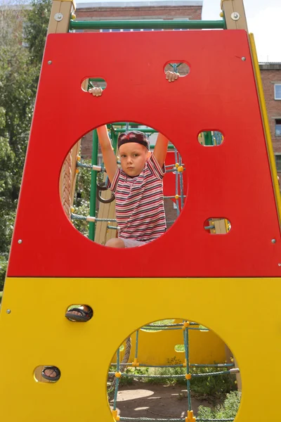 Schattig jongetje — Stockfoto