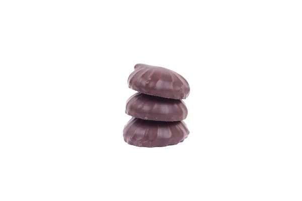 Marshmallow com chocolate — Fotografia de Stock