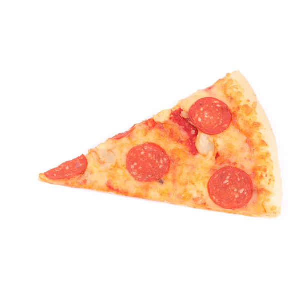 Snijd van pizza — Stockfoto