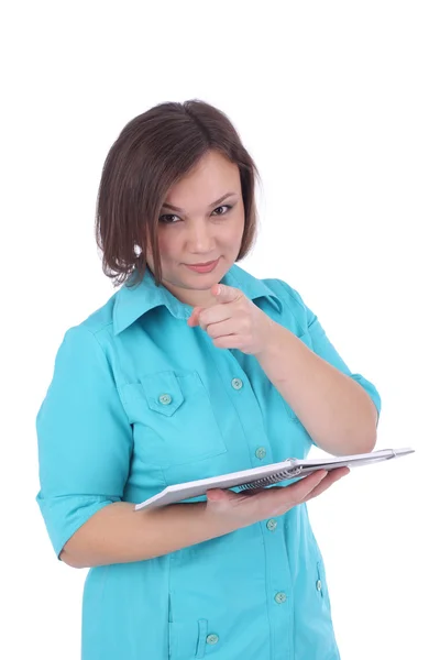 Mujer bastante joven — Foto de Stock