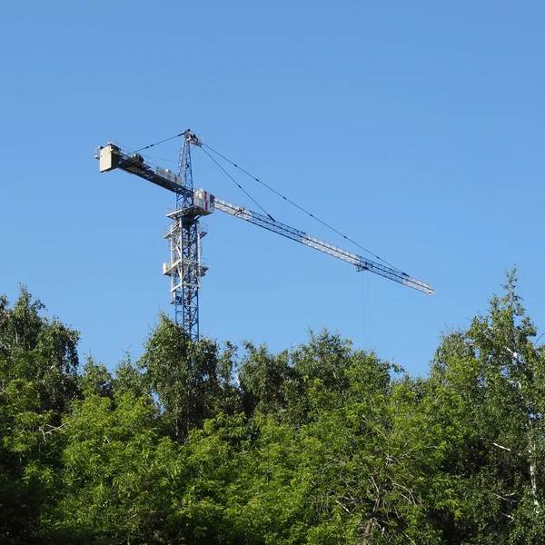 Building crane construction — Stock Photo, Image