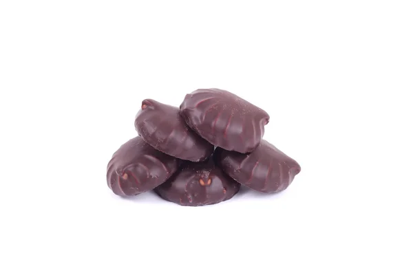 Malvavisco con chocolate — Foto de Stock
