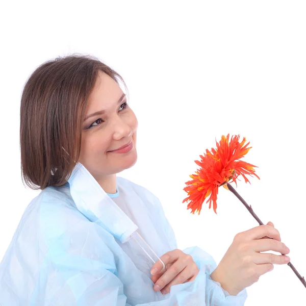 Mooie jonge vrouw. — Stockfoto