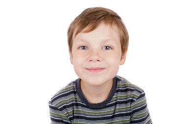 küçük boy gülümseyerek