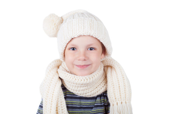Cute little boy in a cap
