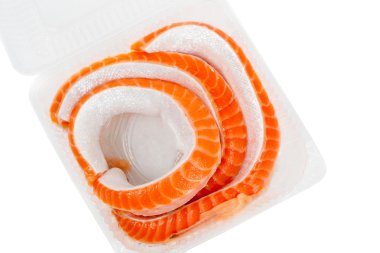 Parlak turuncu alabalık