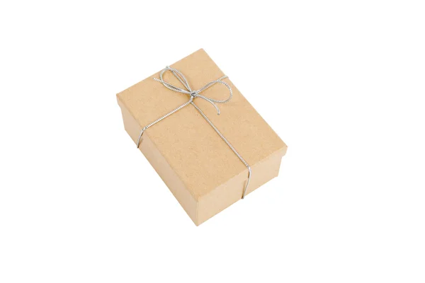 Gift box närbild — Stockfoto